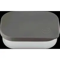 Aya & Ida AYA&IDA - Lunch Box - opbergdoos - meenemen - brood - lunch - salade - RVS - siliconen deksel - 900ml - TROPICAL GREEN