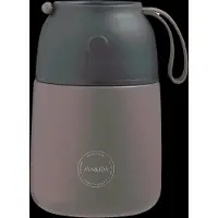 Aya & Ida AYA&IDA - Thermosfles - voedselcontainer - RVS - warmhoud - Foodie - 700ml - DRIFTWOOD