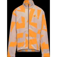 Adidas Functionele fleece jas 'Multi' taupe / oranje