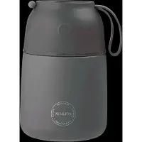 AYA&IDA Lunchbox Foodie Dark Grey 500 ml