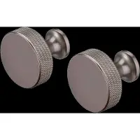 Blomus Wandhaakje Rof Round Burned Metal (Set van 2)