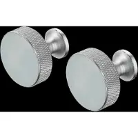Blomus Wandhaakje Rof Round Stainless Steel Matt (Set van 2)