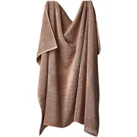 Bongusta - Naram Bath Sheet - Strandlaken 150 x 100 cm, camel & ultramarine
