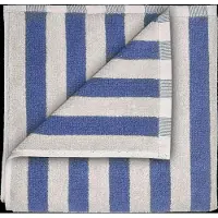 Blomus Gastendoek Arto Wide Stripes Moonbeam / Mazarine Blue (30 x 50 cm)