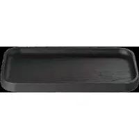 Blomus Dienblad OKU 25 x 12,5 cm, zwart, hout, Blomus