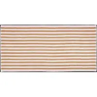 Blomus Badlaken Arto Thick Stripes Moonbeam/Amber Brown