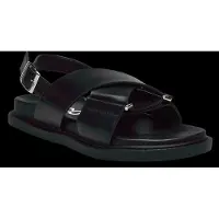Bianco Sandalen met riem zwart