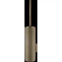 Blomus Modo Rof wandbevestigde toiletborstel Messing, Ø8,5x49 cm
