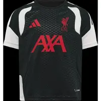 Adidas Liverpool Trainingsshirt 2026-2027 Kids Zwart Grijs Wit Rood