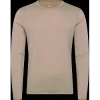 Icebreaker - 200 Oasis L/S Crewe - Merino-ondergoed S, beige