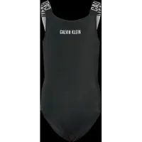 Calvin Klein Underwear Badpak 'Intense Power' lichtgrijs / zwart / wit