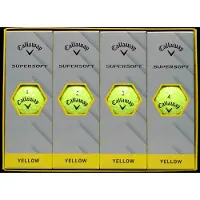 Callaway Supersoft 2025 Yellow Basic Golfbal
