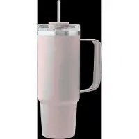 AYA&IDA Thermosbeker Thermocup with straw Soft Rose 885 ml