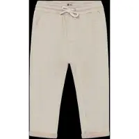 Daily7 Jongens Broeken Herringbone Pants - Beige - Maat 104