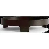 Design House Stockholm Bridge dienblad Donker eiken, Ø42 cm