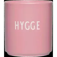 Design Letters favoriete mok 25 cl Hygge-pink