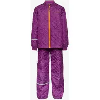CeLaVi Kinderen Effen Basic Thermisch Set Lilac