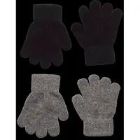 CeLaVi Handschoenen grijs gemêleerd / zwart