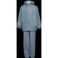 CeLaVi Regenkleding m. Bretellen - PU - China Blue - - 80 - Regenkleding