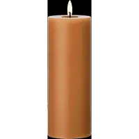 Ester & Erik blokkaars LED 23 Raw Toffee, 20 cm