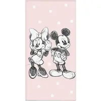 BrandMac 70x140 Cm-mickey &amp; Minnie Mouse (110059) Handdoek