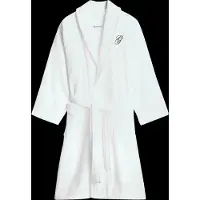 Gant Unisex Embroidery Robe White Maat: XS | Badjassen Outlet | Unisex | Wit