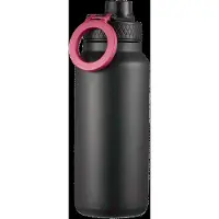 Dorre Flory waterfles dubbelwandig mobielmagnet 0,9 L Zwart-paars