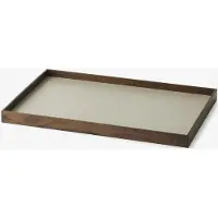 Gejst Frame dienblad medium 23x34 cm Gerookt eikenhout-grijs