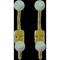 House Doctor Haak Ball Aqua 13cm - 2 stuks