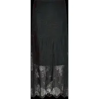 Gina Tricot Maxirok van kant met elastische band