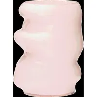Hubsch - Lote Vase - Pink - 20x16xh25cm