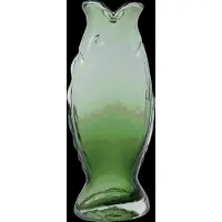 House Doctor Hdfish Vaas 27,5 Cm Groen - Vazen Glas Green - 202109200