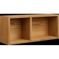 House Nordic Wandschap Oshawa - Naturel Hout - 71x20x30cm