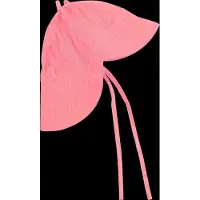 Huttelihut - Kid's Summer Hat Ears Muslin - Hoed 50 cm - 12-24 Months, roze
