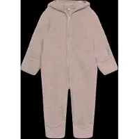 Huttelihut - Baby's Pram Suit Wool Fleece - Overall 68, beige