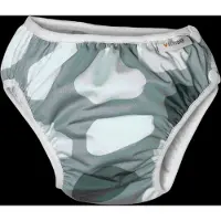 Imse Vimse Vimse Green Shapes - Wasbare Zwemluier S - Herbruikbaar - Veilige pasvorm - OEKO-TEX Certified