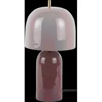 Leitmotiv Tafellamp Rico Enamel Dark Mauve Soft Lavender