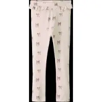 Lil´ Atelier Leggings 'NMFGavo' crème / lichtlila / pitaja roze