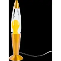 Leitmotiv Tafellamp Funky Rocket Lava Yellow