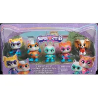 Just Play Disney Junior SuperKitties Hero Squad 5-delige figurenset Kinderspeelgoed voor kinderen vanaf 3 jaar