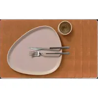 Lind DNA Placemat Square L Nupo Nature (Set van 4)-35 x 45 cm