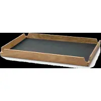 Lind DNA Dienblad Square M Airy Nupo Anthracite / Teak