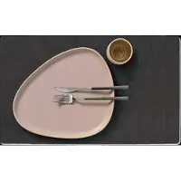 Lind DNA Placemat Square L Nupo Black (Set van 4)-35 x 45 cm