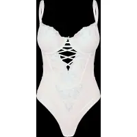 Hunkemoller Body 'Peonie' wit
