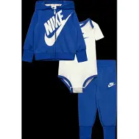 Nike Set royal blue/koningsblauw / wit