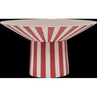 OYOY Toppu centerpiece schaal high rood - L301536