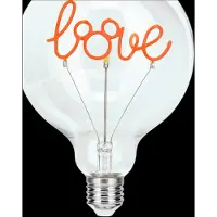 Paladone Mickey Mouse LED filament bulb – ‘love’ neon E27 lamp –
