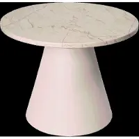 Broste Copenhagen Miro tafel Ø49cm beige