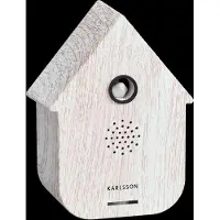 Karlsson Soundbox Koekoek Naturel / Wit 12 X 7,5 X 11,5 Cm