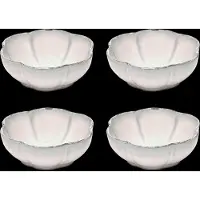 Serax - Sergio Herman Inku - Geribd Kom M - Wit - 11 Ø - 4 stuks